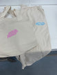 sky blue scour sweats